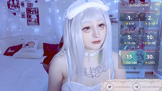 Crystal somnia online show from July 2026 12:17:01 AM