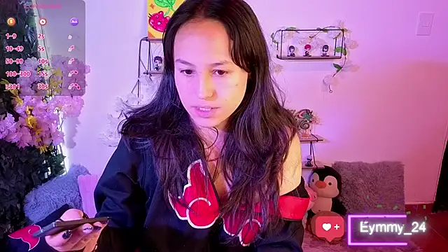 Snapshot of Eymmy_24 chatting on February 2026 12:59:01 AM Eymmy 24 online show from February 2026 12:59:01 AM