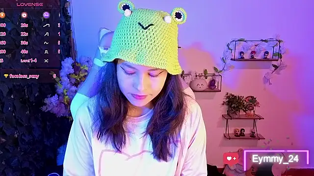 Snapshot of Eymmy_24 chatting on March 2026 12:56:02 AM Eymmy 24 online show from March 2026 12:56:02 AM