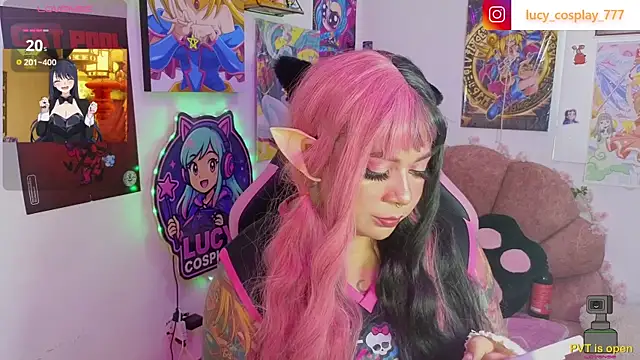 Snapshot of Lucycosplay777 chatting on August 2026 05:15:01 PM Lucycosplay777 online show from August 2026 05:15:01 PM