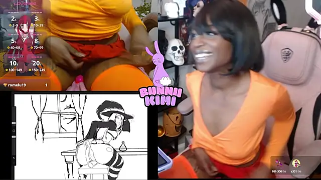 bunniikimi online show from October 2025 01:31:02 PM