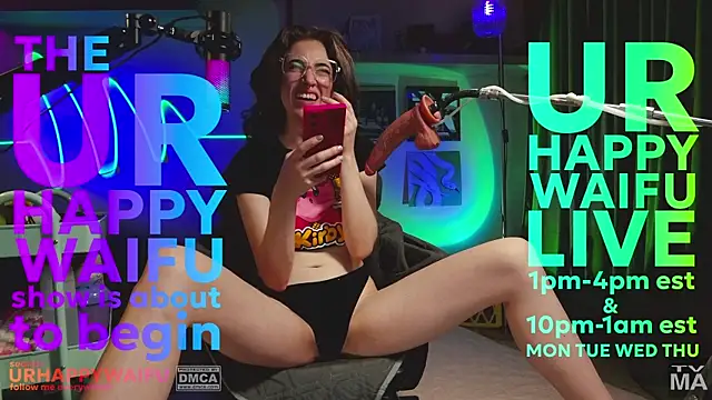 urhappywaifu online show from July 2026 05:01:02 PM