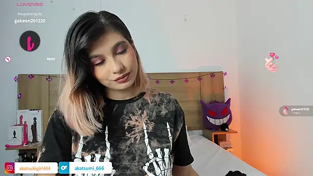 Snapshot of Akatsumi_ chatting on October 2025 10:21:02 PM Akatsumi online show from October 2025 10:21:02 PM