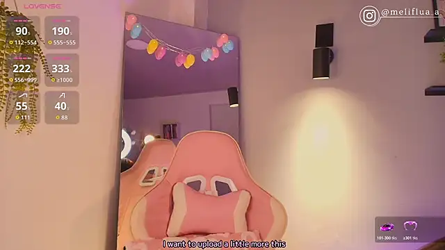 Snapshot of Melifluaa chatting on April 2026 05:43:02 PM Melifluaa online show from April 2026 05:43:02 PM