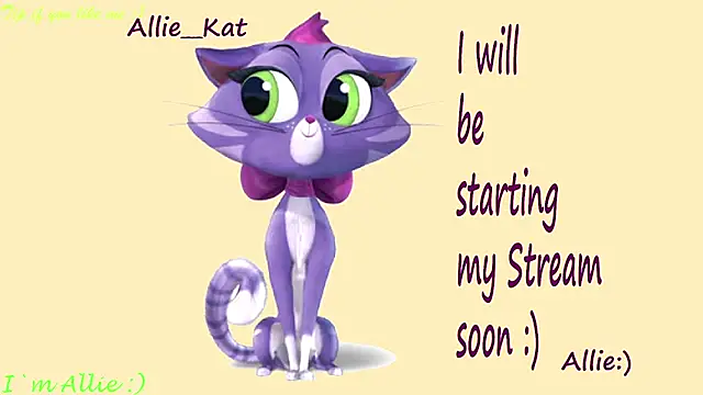Allie Kat online show from May 2026 06:49:02 PM