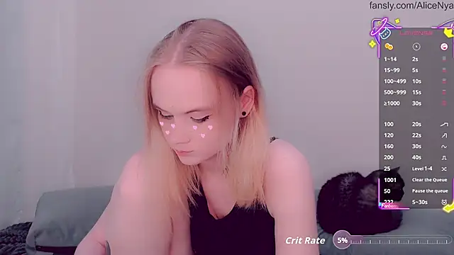 AliceNya cute online show from September 2025 04:03:01 AM