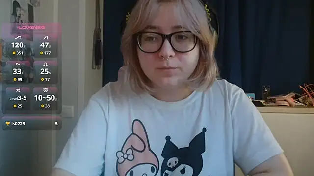 Snapshot of LolaWEI chatting on October 2025 07:18:01 AM LolaWEI online show from October 2025 07:18:01 AM