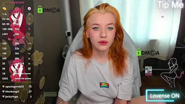 Snapshot of MeganNewCat chatting on May 2026 05:36:02 AM MeganNewCat online show from May 2026 05:36:02 AM