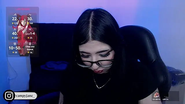 Snapshot of VamppyJane chatting on October 2025 01:19:02 AM VamppyJane online show from October 2025 01:19:02 AM