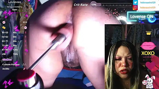 Helena Astro online show from April 2026 09:02:01 AM