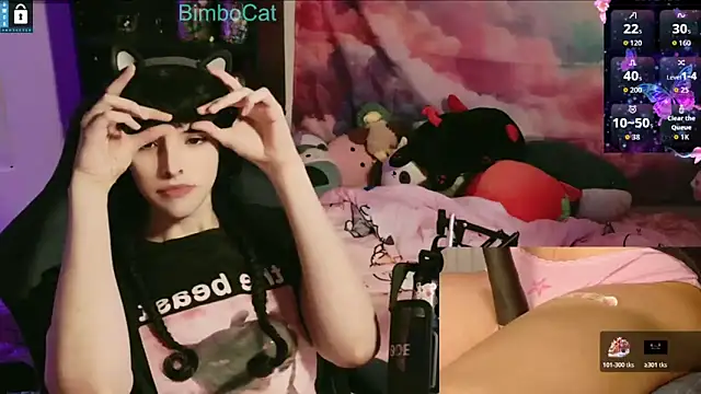 Snapshot of BimboCat chatting on December 2025 02:16:02 AM BimboCat online show from December 2025 02:16:02 AM