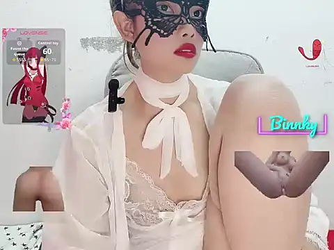 Snapshot of Binnky chatting on April 2026 02:54:01 AM Binnky online show from April 2026 02:54:01 AM