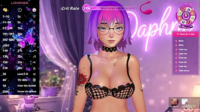 Muse Daphne online show from January 2026 08:11:02 PM