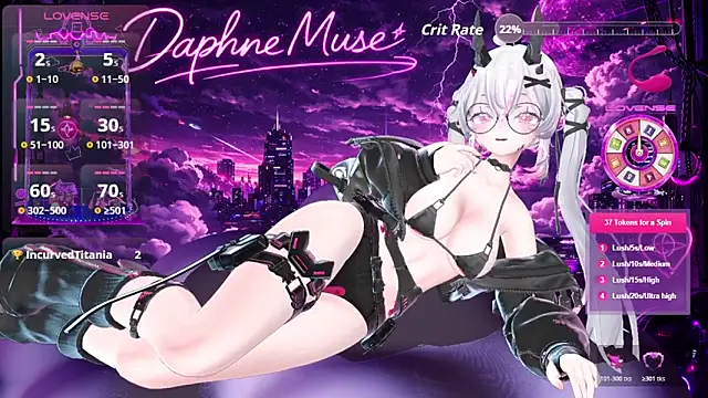 Muse Daphne online show from March 2026 08:15:01 PM