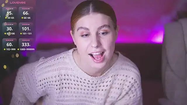 Snapshot of GingerPinky chatting on December 2025 08:16:02 PM GingerPinky online show from December 2025 08:16:02 PM