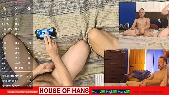 Snapshot of HouseOfHans chatting on February 2026 08:35:01 PM HouseOfHans online show from February 2026 08:35:01 PM