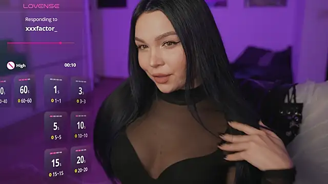 Dominatrix Alice online show from December 2025 01:11:01 AM