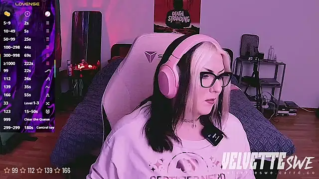 VelvetteSWE online show from June 2026 11:04:02 PM