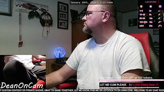 Snapshot of DeanonCam chatting on January 2026 08:21:01 PM DeanonCam online show from January 2026 08:21:01 PM