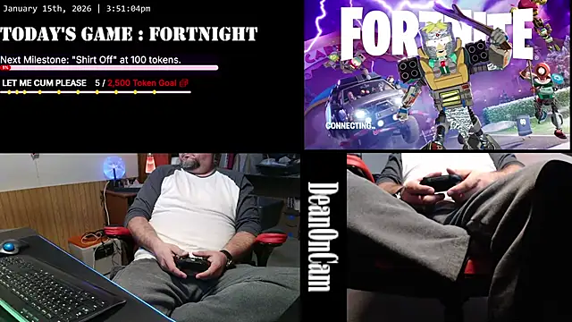 Snapshot of DeanonCam chatting on January 2026 09:51:01 PM DeanonCam online show from January 2026 09:51:01 PM