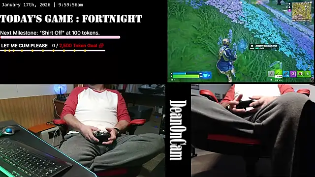 Snapshot of DeanonCam chatting on January 2026 04:00:02 PM DeanonCam online show from January 2026 04:00:02 PM