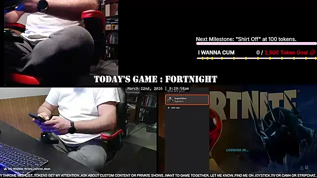 DeanonCam online show from March 2026 02:31:01 PM