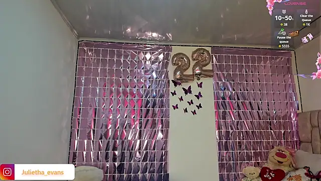 Julietha-evans online show from March 2026 10:58:01 PM