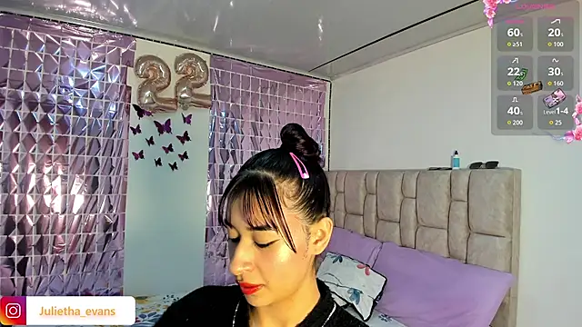 Julietha-evans online show from March 2026 11:21:02 PM