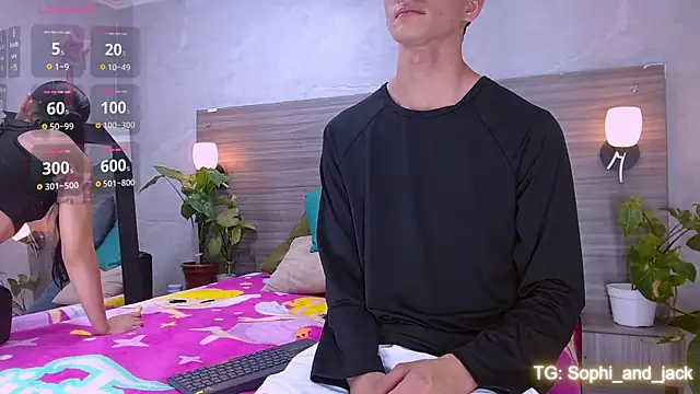 Sophi and Jack online show from April 2026 10:21:02 PM