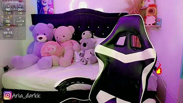 AriaDark online show from February 2026 10:02:02 PM