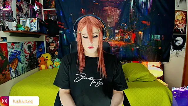 Snapshot of Hakudoll chatting on May 2026 11:13:02 PM Hakudoll online show from May 2026 11:13:02 PM