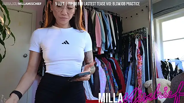 millamischief online show from July 2026 03:13:01 AM