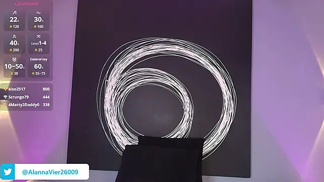 AlannaViera online show from April 2026 10:58:01 PM