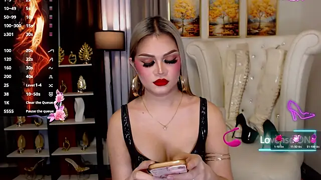 PrettyCockAthena online show from May 2026 07:45:02 PM