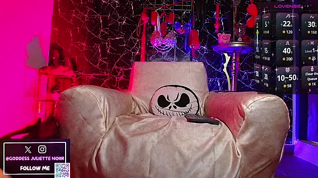 Snapshot of GoddessJulietteNoiir chatting on April 2026 11:40:01 AM GoddessJulietteNoiir online show from April 2026 11:40:01 AM