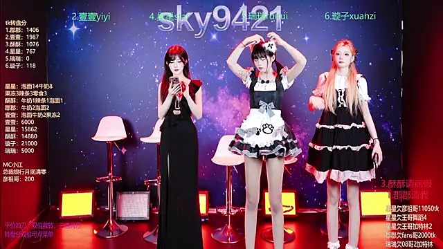 SKY9421 online show from April 2026 03:31:02 PM