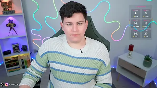 EvanCorvinx online show from February 2026 03:10:01 PM