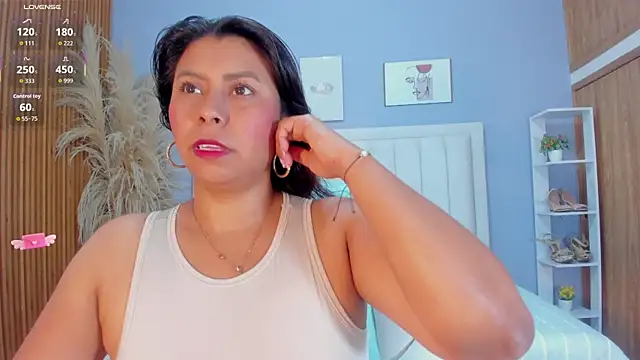 Anthonella Lux online show from March 2026 12:17:02 PM