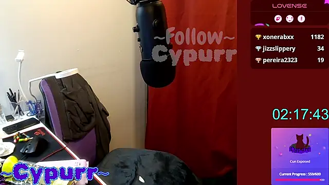 Cypurr online show from April 2026 01:42:02 AM