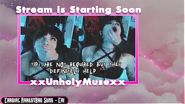 xxunholymusexx online show from July 2026 09:00:01 PM
