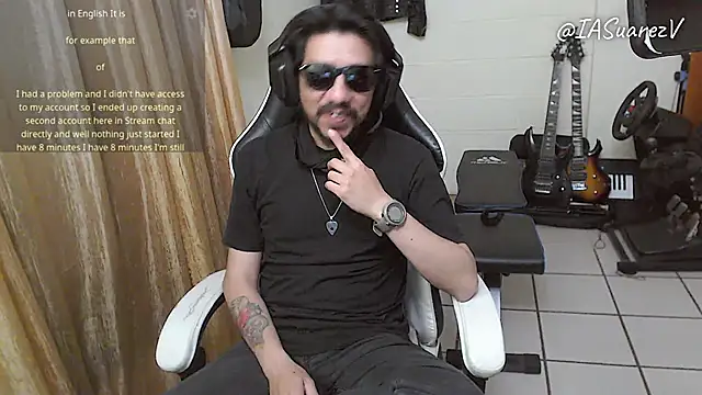 Snapshot of IASuarezV chatting on April 2026 07:46:01 AM IASuarezV online show from April 2026 07:46:01 AM