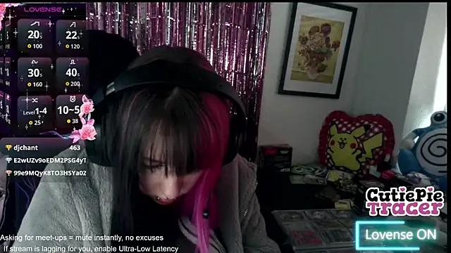 CutieTracer online show from May 2026 02:56:01 PM