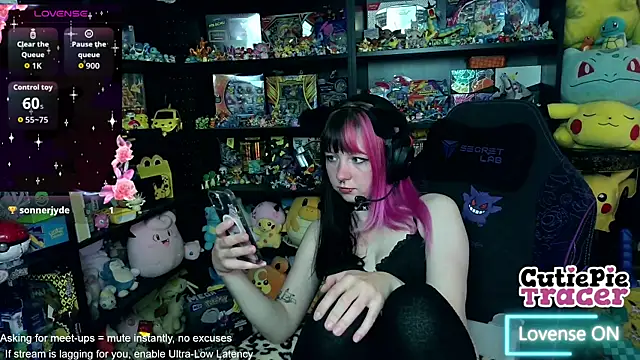 CutieTracer online show from May 2026 12:12:01 PM