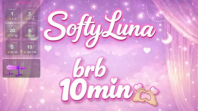 Softy Luna online show from June 2026 01:07:02 AM