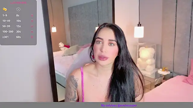 evelin cooper online show from April 2026 11:44:02 PM