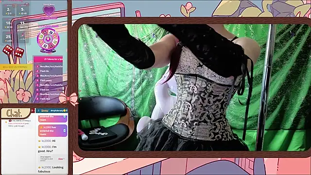 Snapshot of DirtyLilRatty chatting on May 2026 10:28:02 PM DirtyLilRatty online show from May 2026 10:28:02 PM
