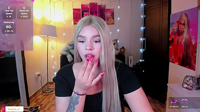 Melody p online show from May 2026 07:43:02 PM