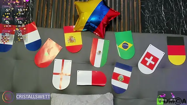 Cristall swett online show from June 2026 06:45:02 PM