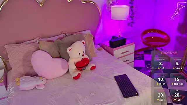 AriaCush online show from May 2026 08:58:01 PM