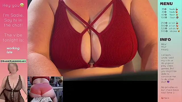 SadieMarriedLady online show from July 2026 01:58:33 AM